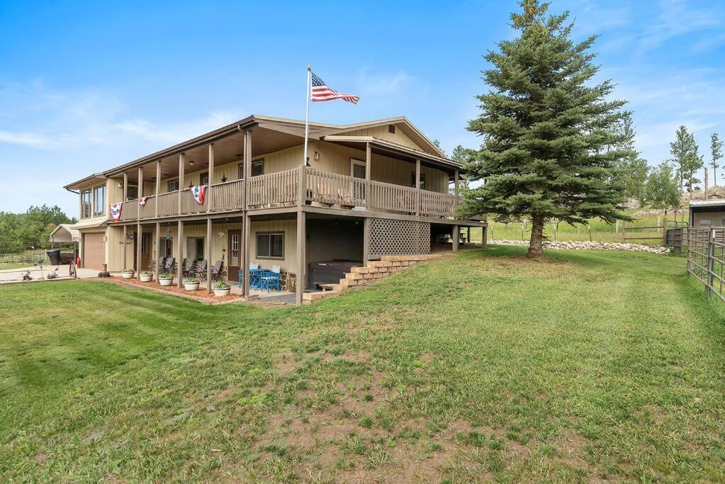Papa'S Place On Willow Creek Custer Esterno foto